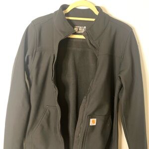 Carhartt Midnight Black Zip-Up Healthcare Warmup